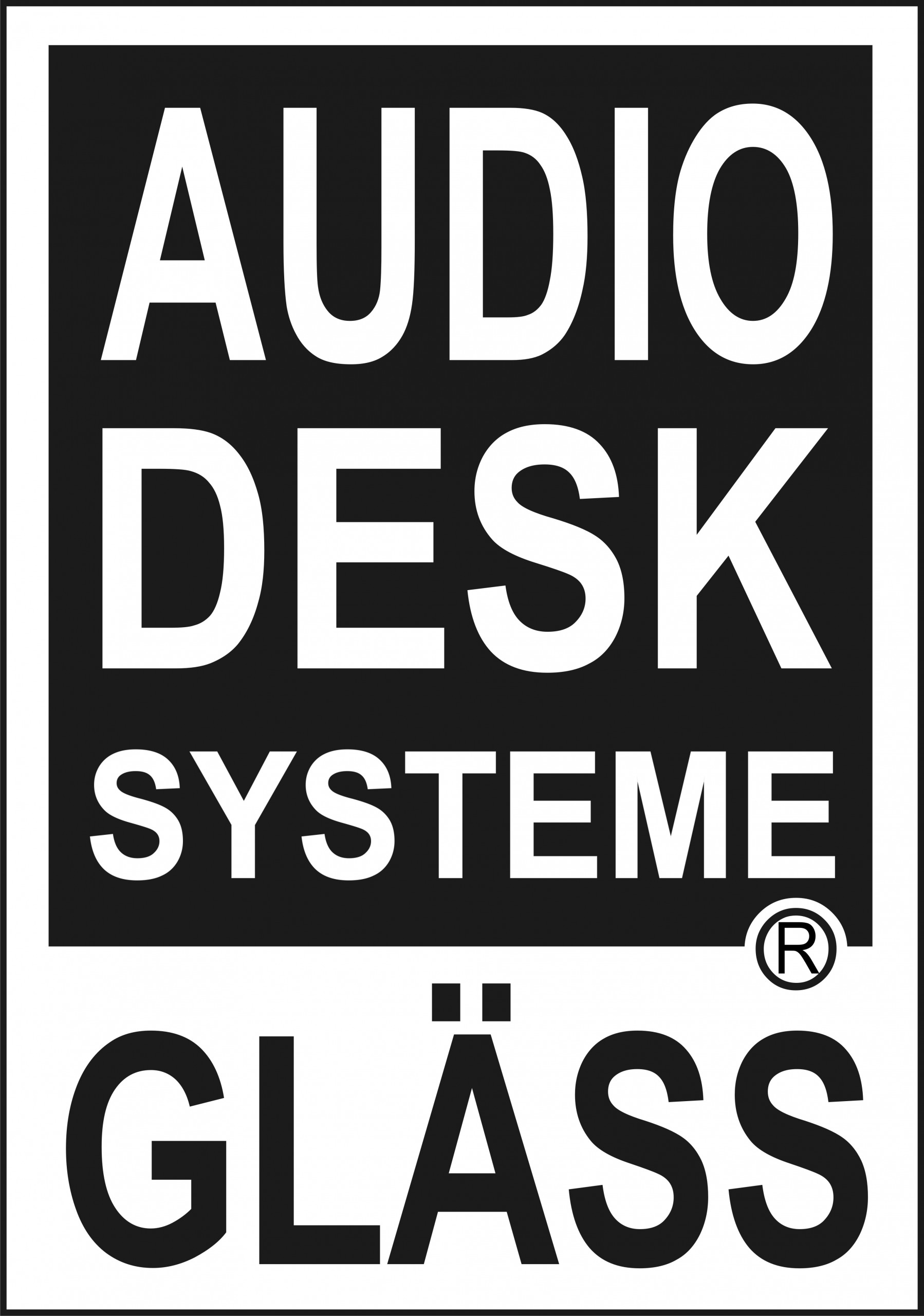 AUDIODESKSYSTEME GLÄSS